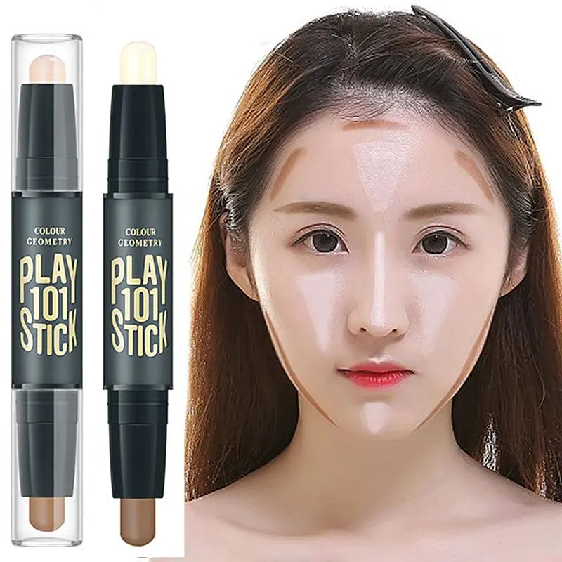 Makeup Iluminador Highlighter Face Concealer Contouring Bronzers Highlighters Pen Cosmetic 3D Makeup