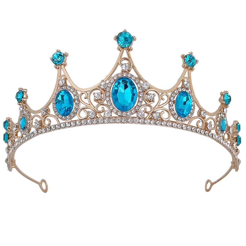 Wedding Tiara Women Rhinestone Crown Wedding Bride Crown Headpiece for Birthday