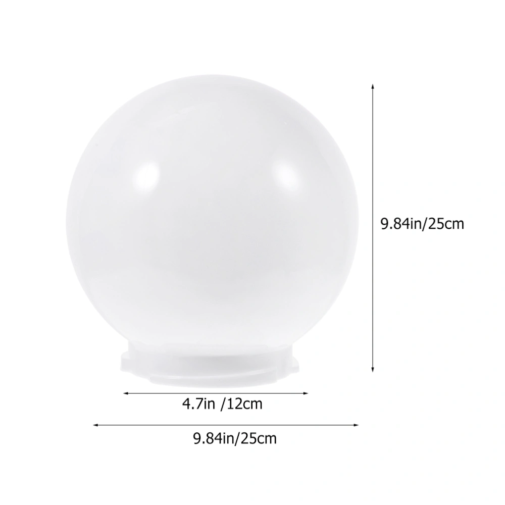 Wall Lamp Globe Lampshade Replacement Post Light Lampshade for Outdoor Yard Garden