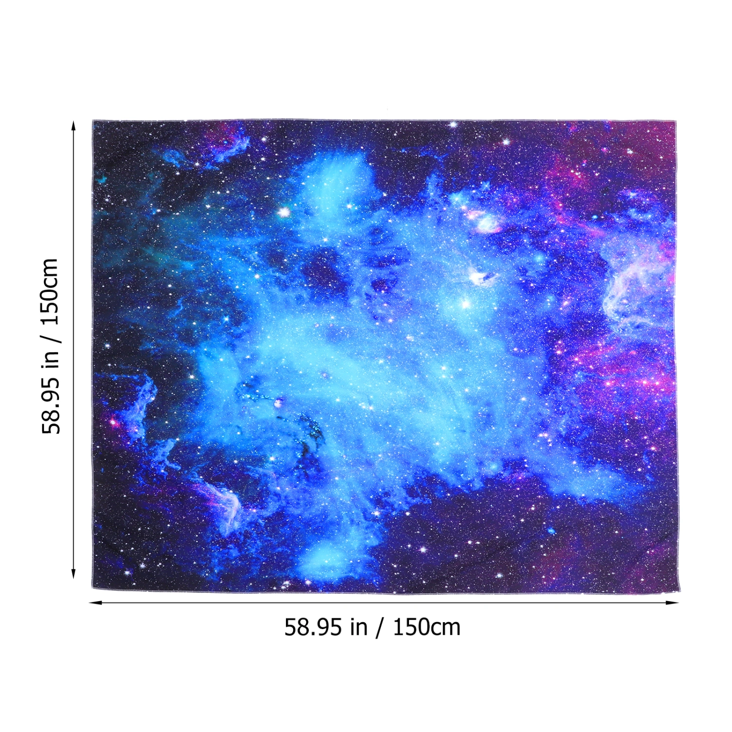 Tapestry Aesthetic Space Star Tapestry Decorative Stars Sky Wall Hanging Decor