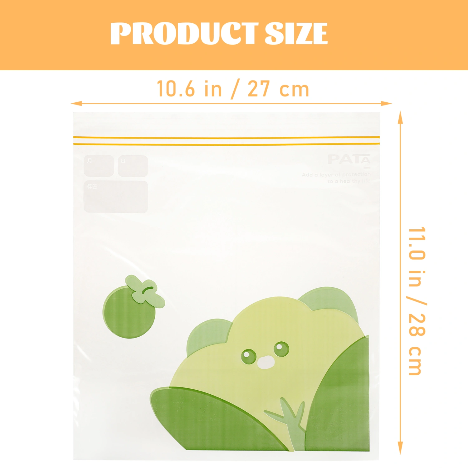 15Pcs Refrigerator Food Bags Reusable Freezer Bags Food Storage Bags Fresh Keeping Vegetable Bags