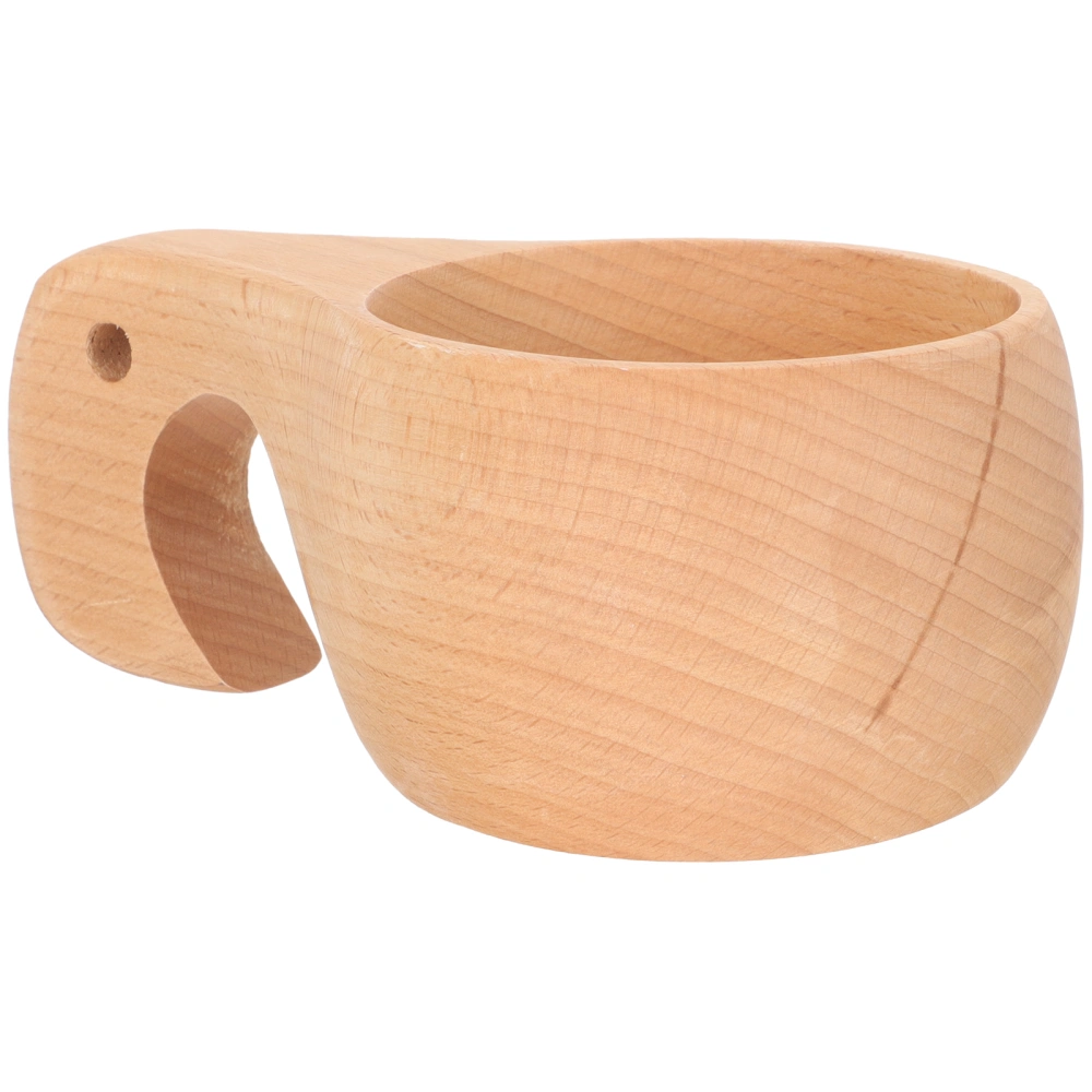 Wood Handle Cup Measuring Scoop Kitchen Rice Water Scoop Wooden Cup Kitchen Decor