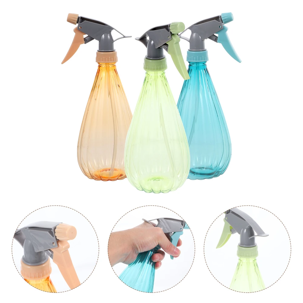 3pcs Plants Mister Small Watering Can Garden Flower Water Sprinkler Watering Kettle Mister Sprayer