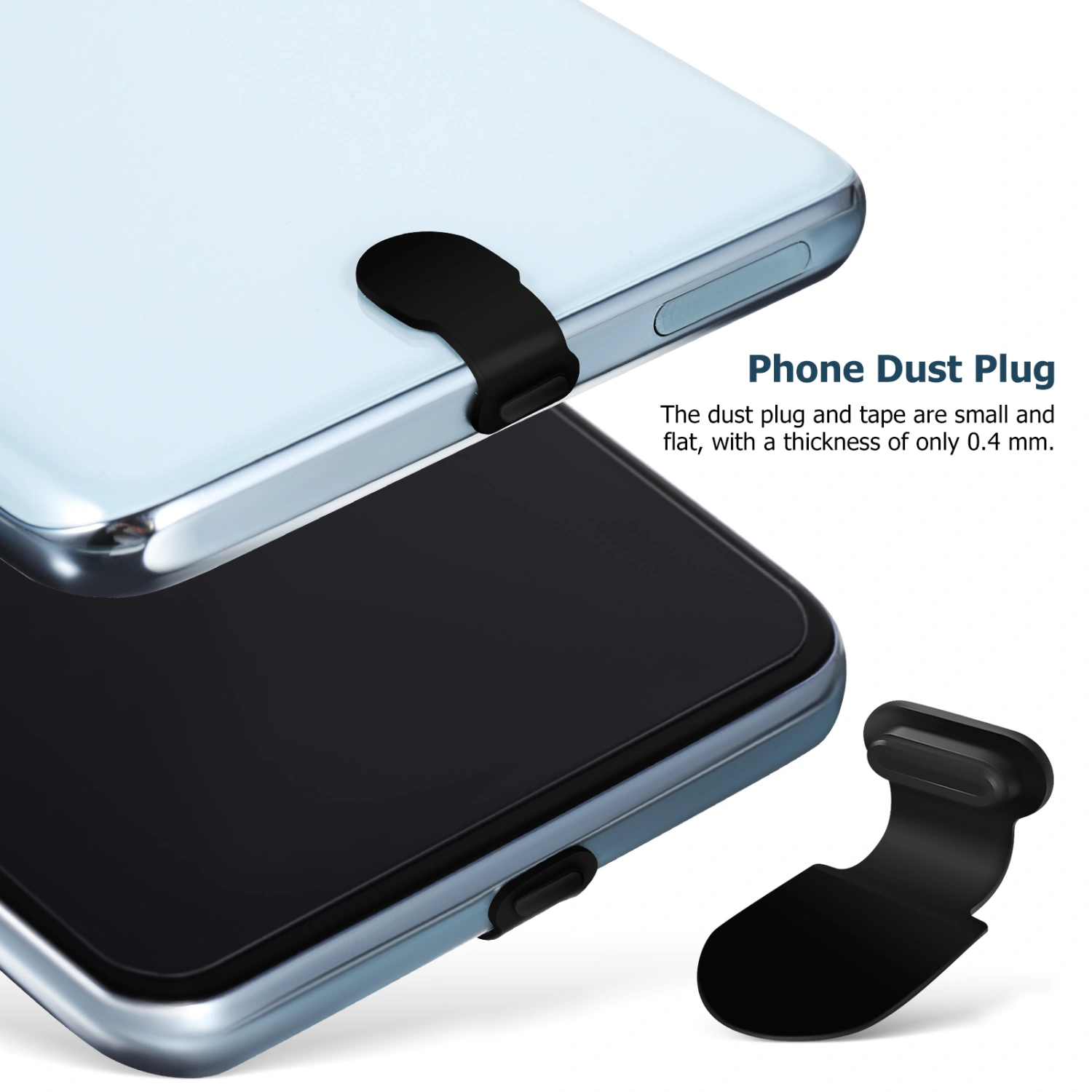 8 Pcs USB C Dust Plugs Type C Dust Covers Phone Port Caps Protectors Compatible with Most Type C Cell Phones