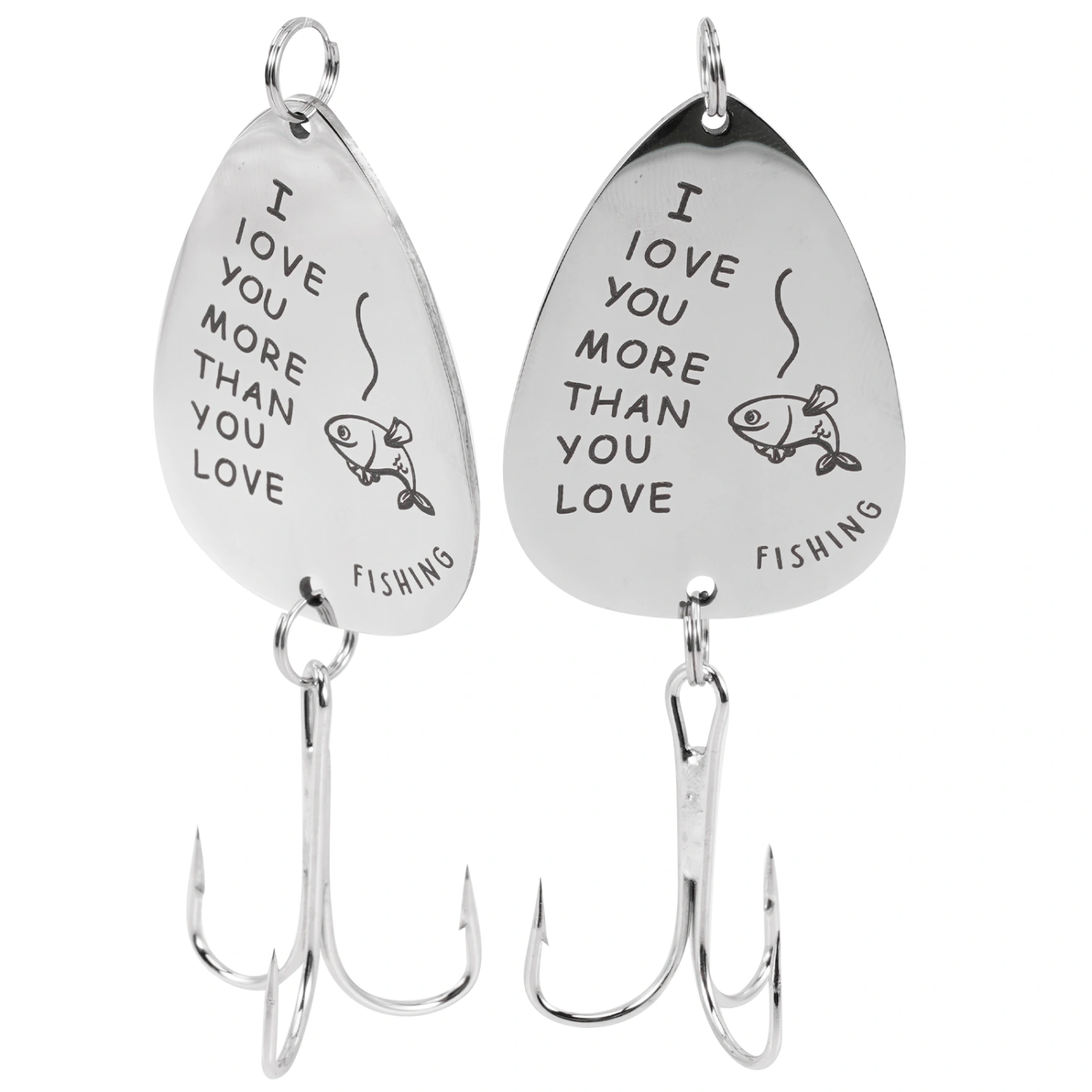 2pcs Small Fishing Hook Multi-use Fishing Hook Travel Fishing Hook Exquisite Fishing Hook Fishing Supply