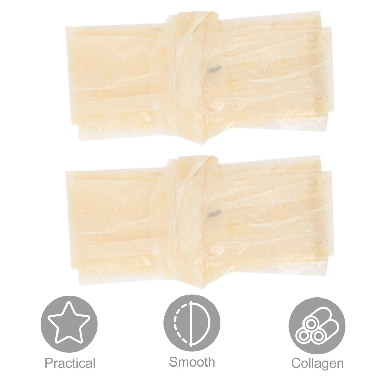 2Pcs Natural Sausage Casing Safety Sausage Casing Dry Fine Casing Breakfast Sausage Casings