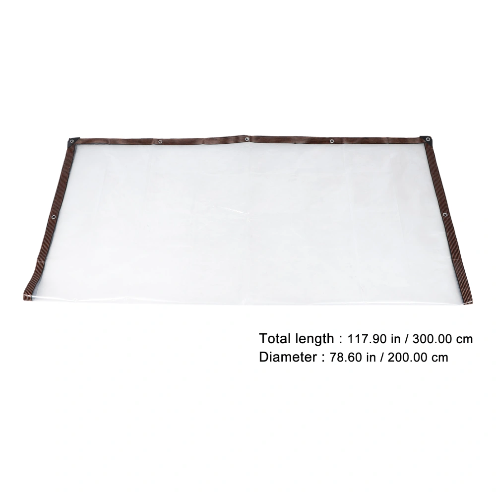 Waterproof Tarp Dustproof Polyester Cloth Protective Cover Outdoor Firewood Protector