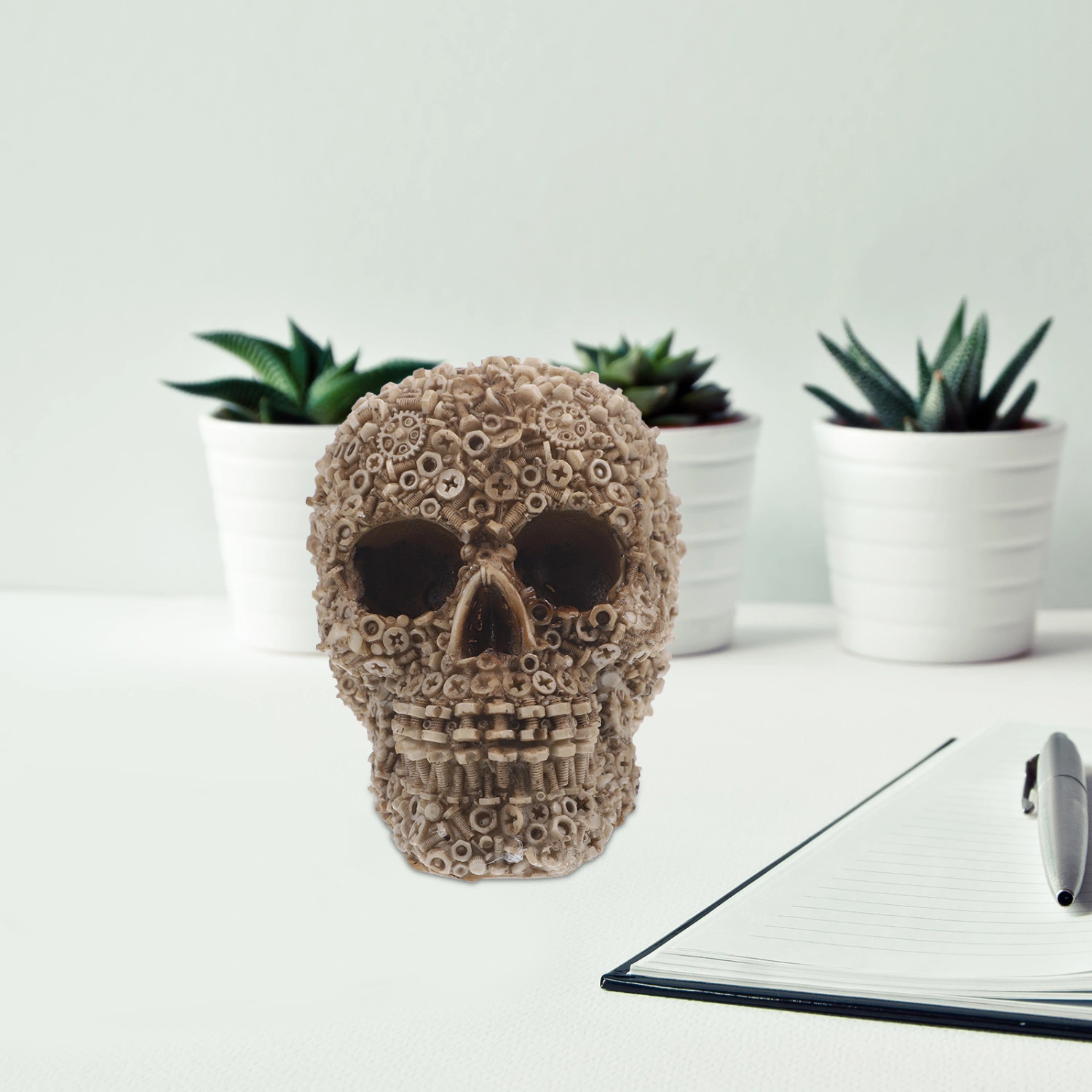 Resin Skull Adornment Haunted House Skull Ornament Simulation Skull Model