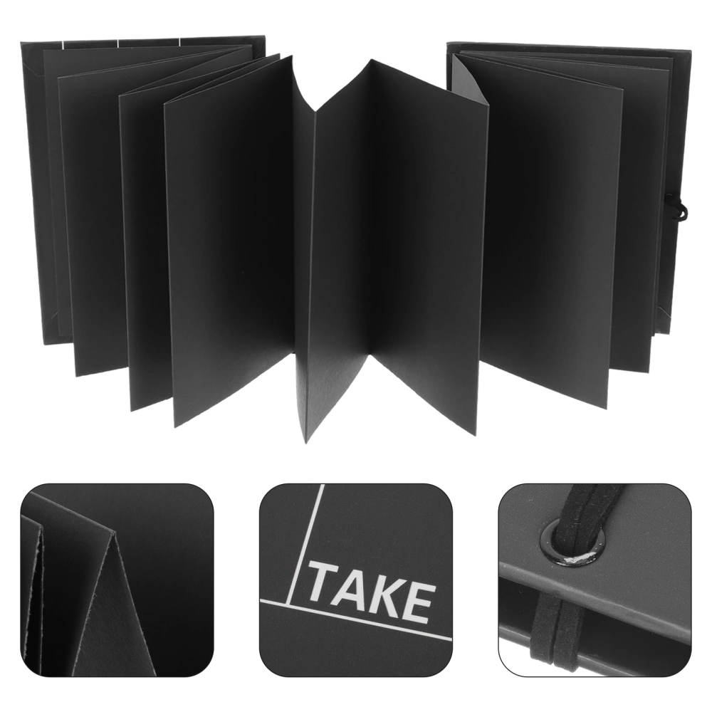 Graduation DIY Scrapbook Album Director Board Shape Accordion Foldable Photo Album