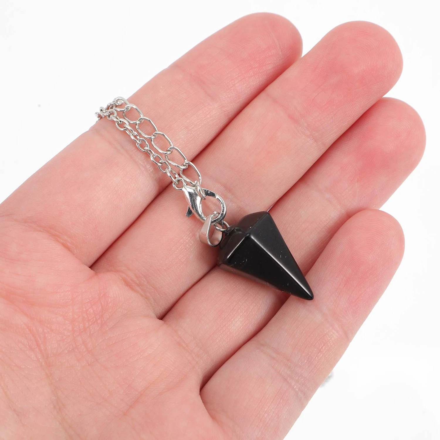 1 Set Altar Pendulum Board Wood Altar Board Metaphysical Message Board and Pendulum Necklace