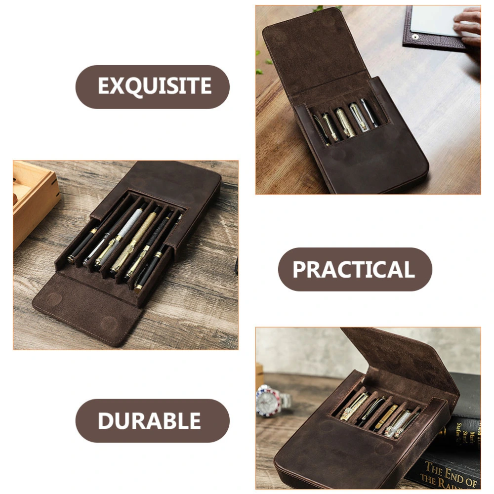 Pen Gift Box Multi-function Pen Case Decorative Pen Organizer High-end Stationery Gift Case