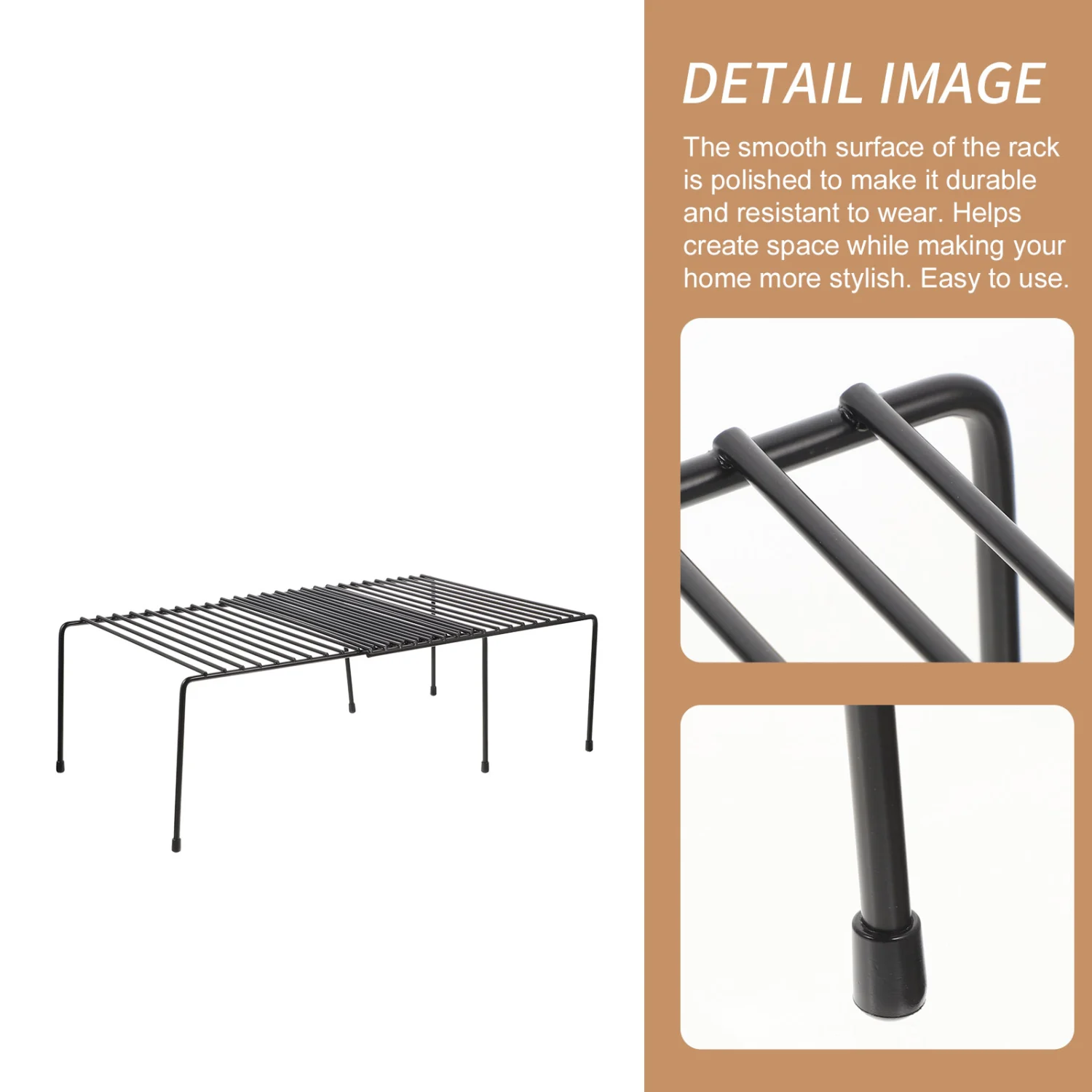 Multi-functional Expandable Stackable Kitchen Cabinet Counter Shelf Organizer