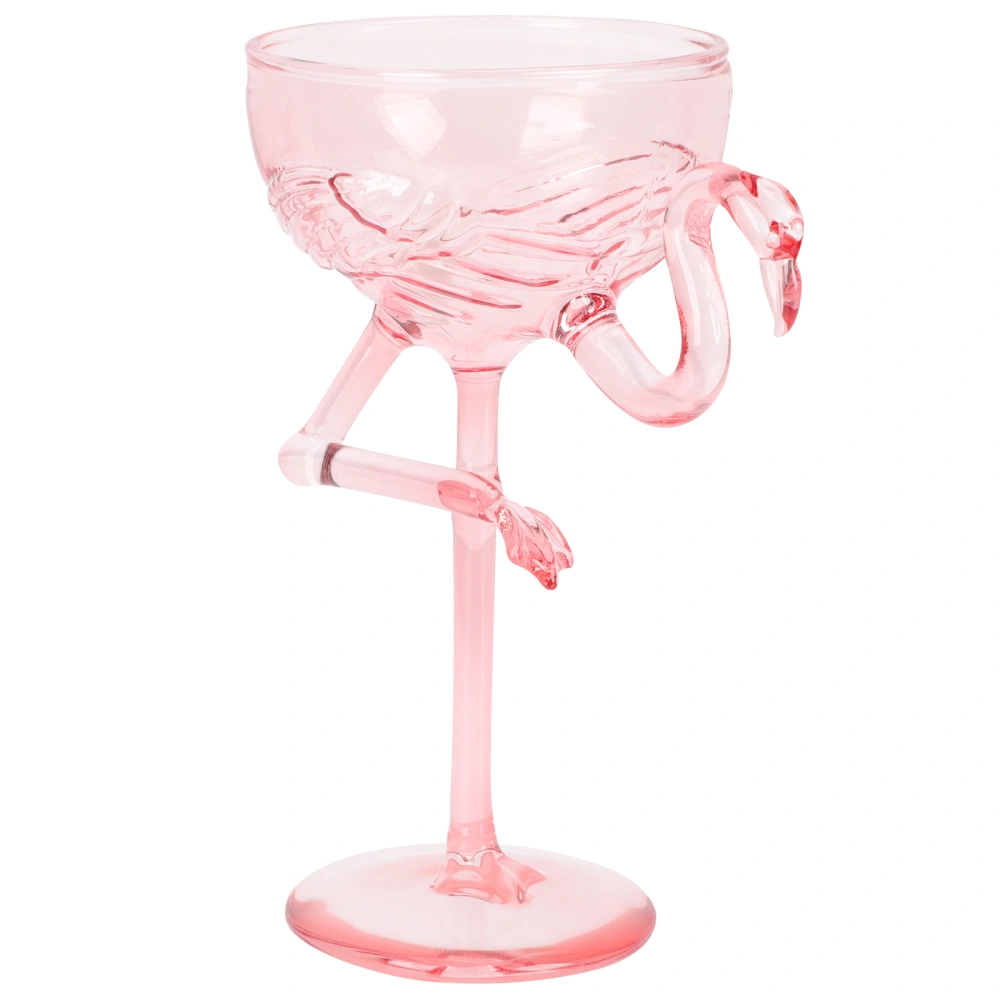 Cocktail Goblet Flamingo Footed Wine Cup Glass Wine Goblet Decorative Wine Cocktail Goblet