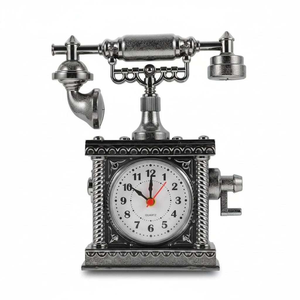 Vintage Telephone Model Telephone Funny Model Office Small Telephone Decoration
