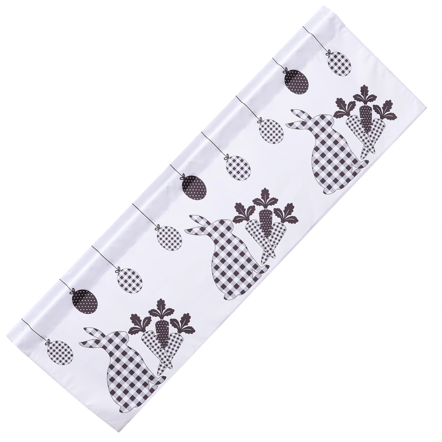 Creative Easter Window Valance Easter Short Curtain for Kitchen Living Room