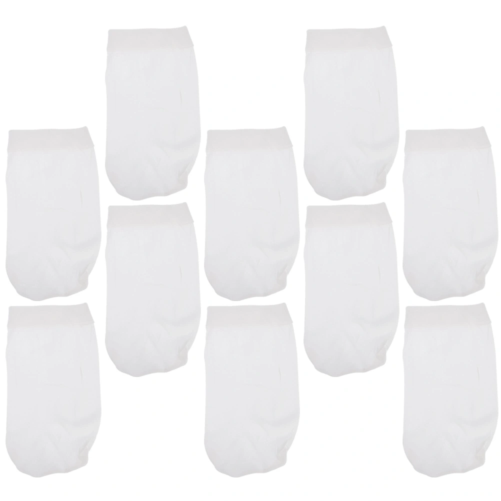 10Pcs Pool Skimmer Socks Elastic Filters Swimming Pool Garbage Filter Bags