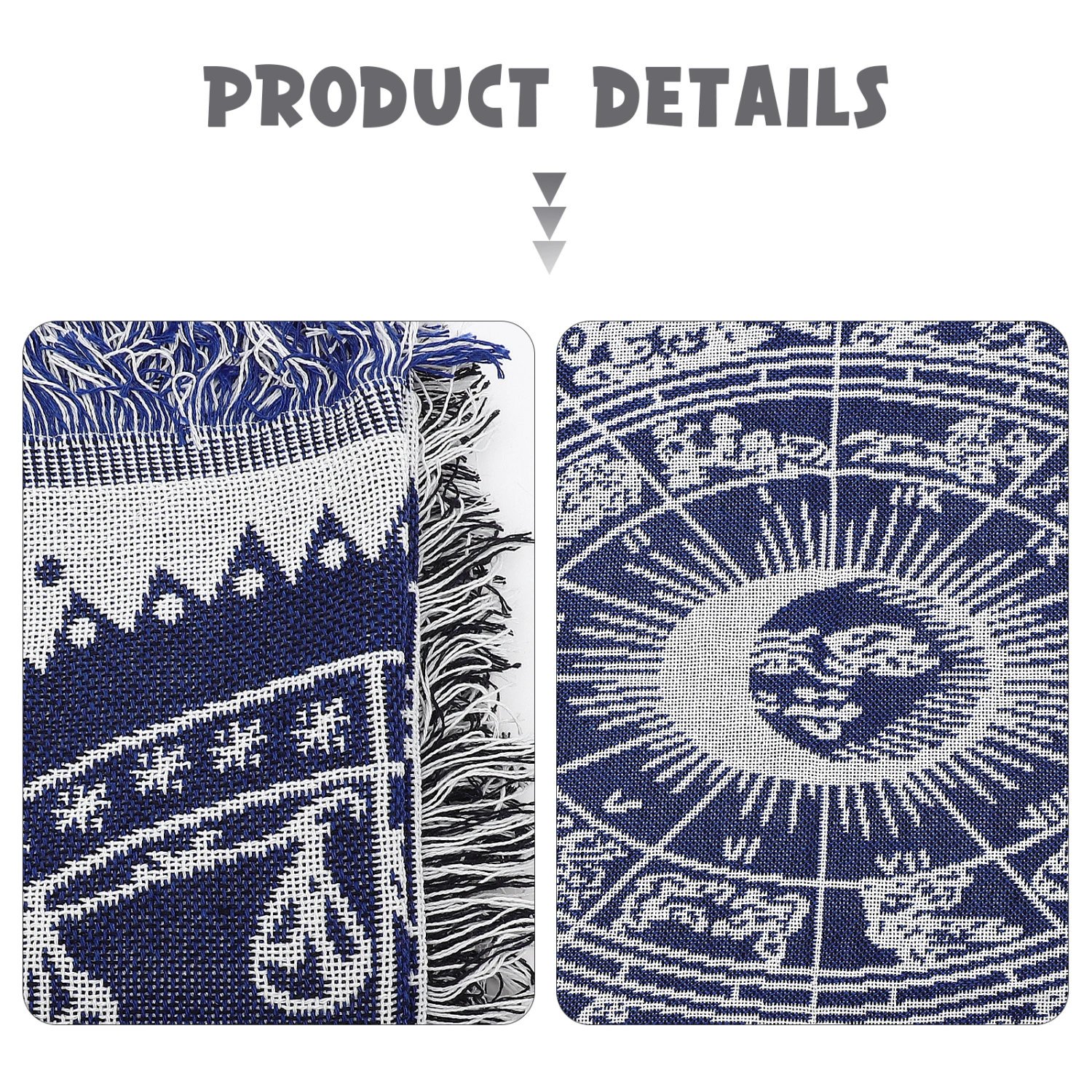 Casual Carpet Tapestry Country Sofa Blanket Hanging Tapestry Decorative Tapestry
