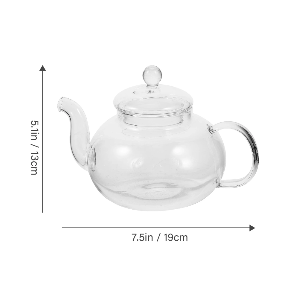 Kitchen Daily Tea Pot Elegant Tea Maker Delicate Teapot Tea Kettle Tea Supply