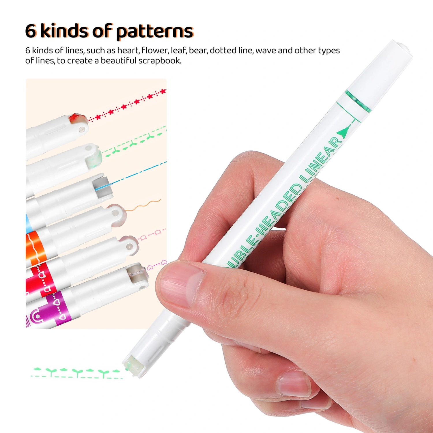 24 Pcs Curve Highlighter Pens Dual Tip Curve Pens Highlighters Fluorescent Pens Planner Pens Office School Supplies