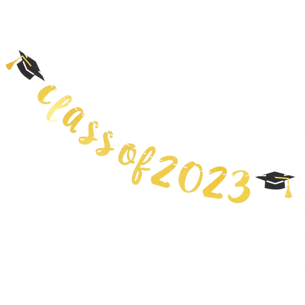 Graduation Banner Class of 2023 Banner Graduation Sign Graduation Party Supply