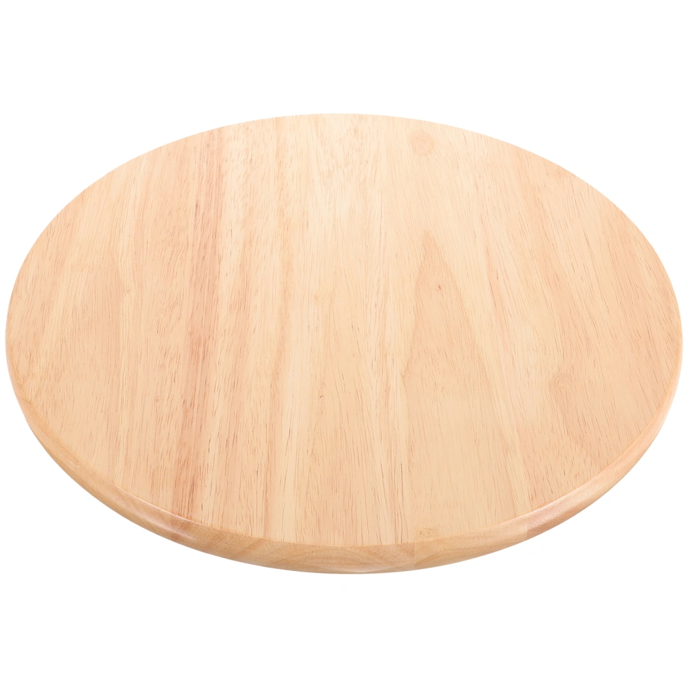 Round Stool Seat Replacement Wooden Stool Cover Canteen Stool Wood Surface for Canteen