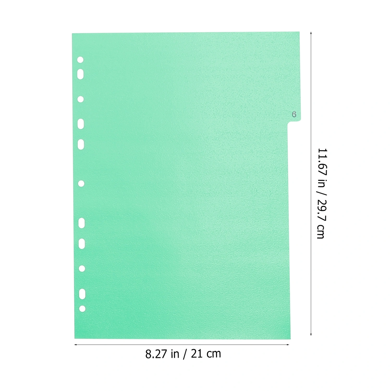 20 Sheets of Durable Refill Paper School Binder Dividers Notebook Paper Dividers Loose-Leaf Refill Paper