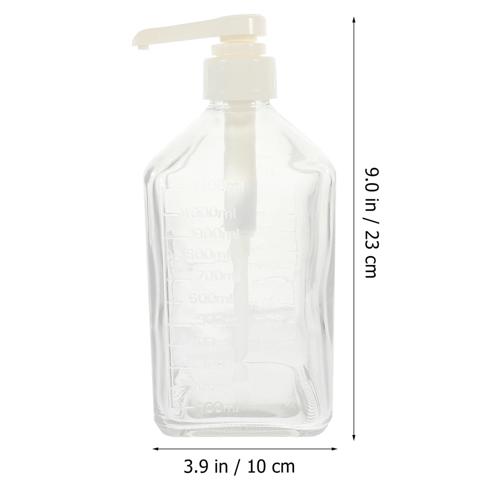 Large Capacity Sugar Dispenser Bottle Empty Liquid Container Milk Tea Shop Bottle