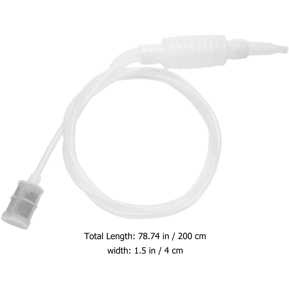 1 Set of Syphon Tube Pipe Hose Wine Making Siphon Filter Soft Tube for Brew Wine