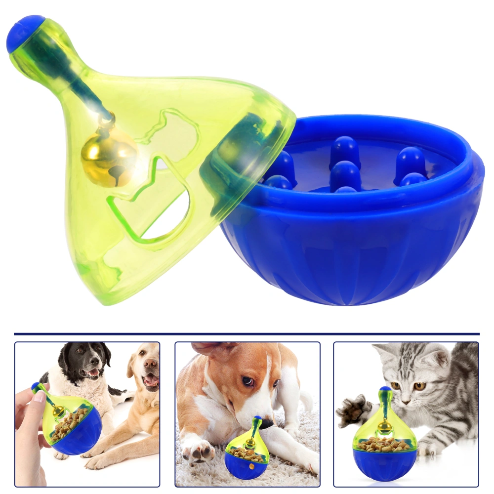 Dog Treat Dispenser Toy Cat Interactive Tumbler Toy Pets Treat Dispenser Cat Food Toy