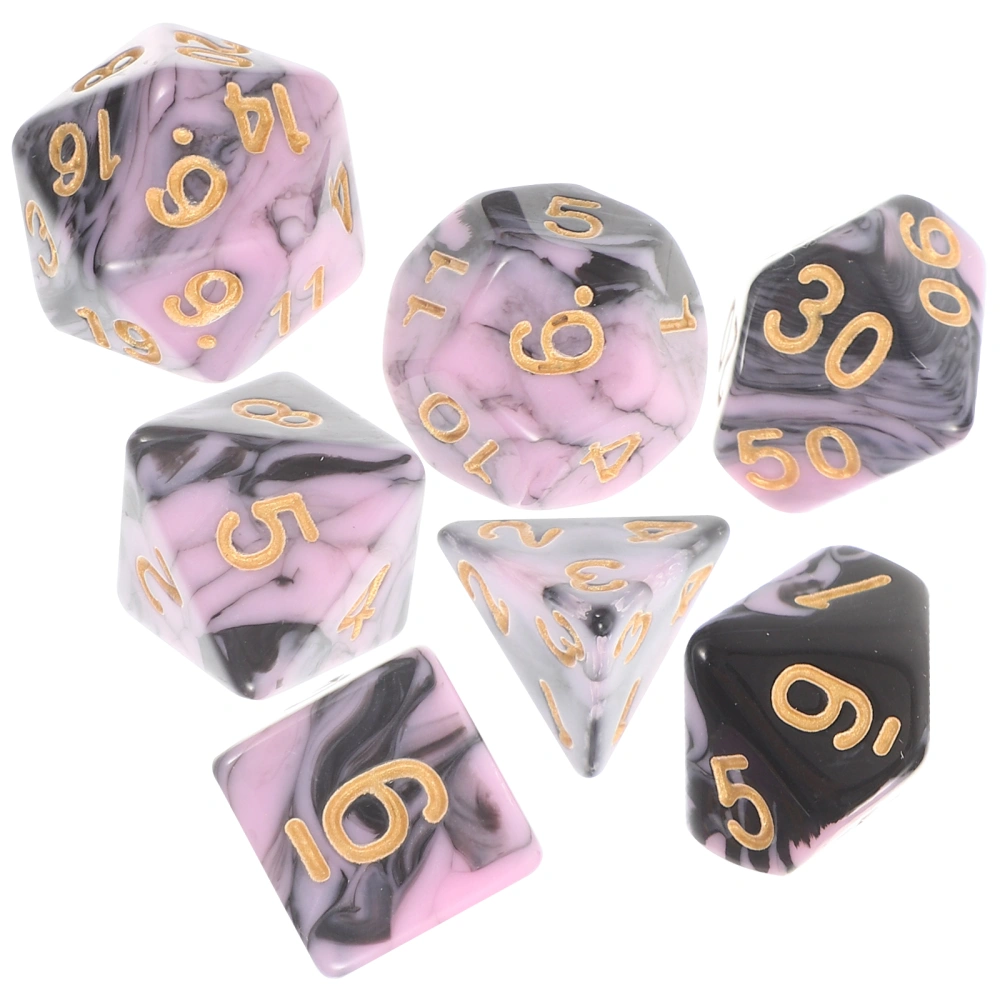 1 Set of Game Dice Party Dice Game Numbered Dice Funny Game Dice Party Accessory