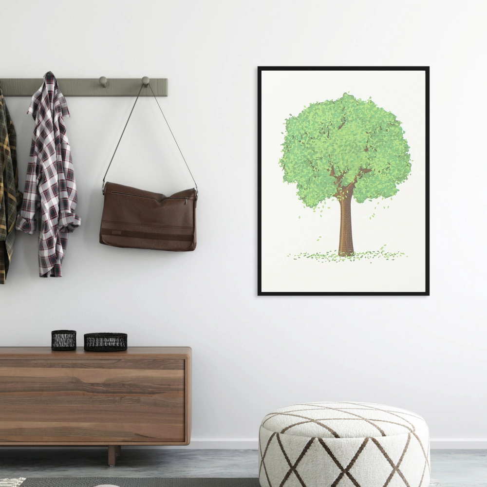 Nordic Style Farmhouse Kitchen Wall Decor Tree Picture Wall Picture Decor Wall Artwork