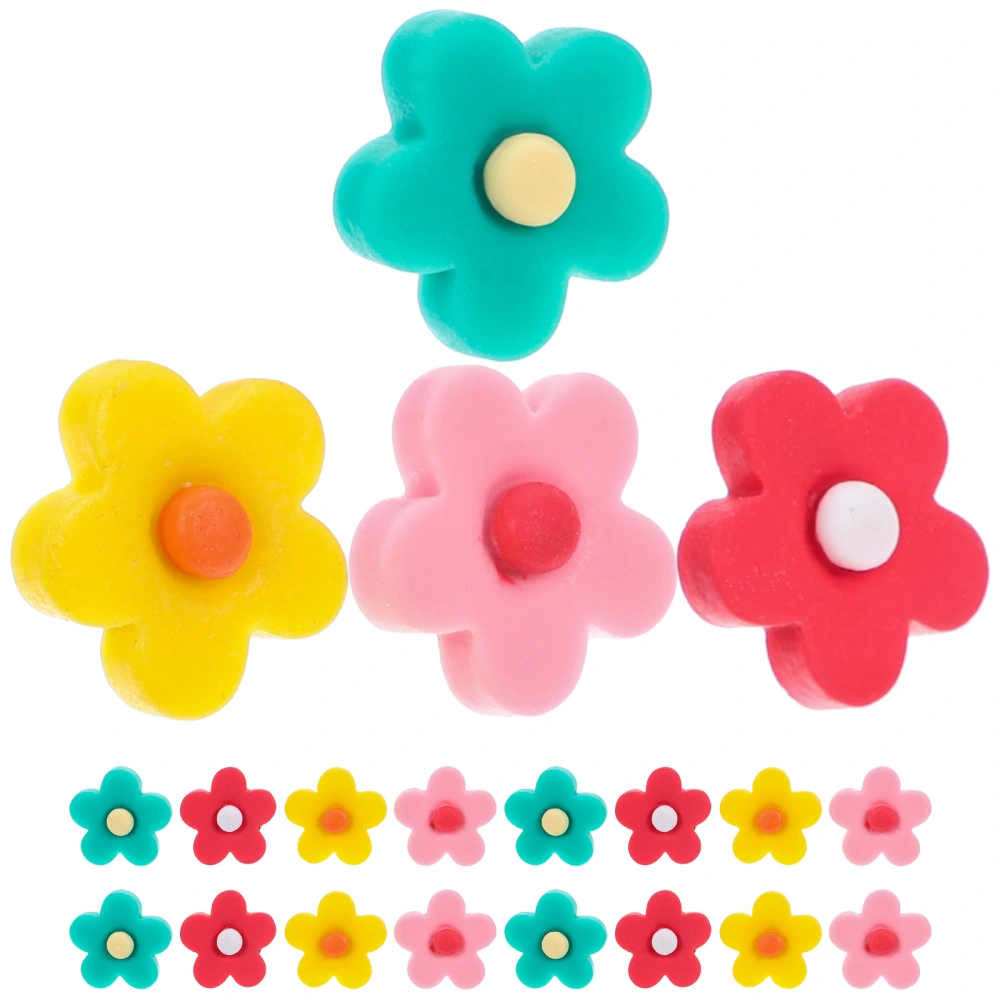 20Pcs Drawing Push Pins Flower Design Thumb Tacks Map Tacks Drawing Pins Map Thumb Tacks