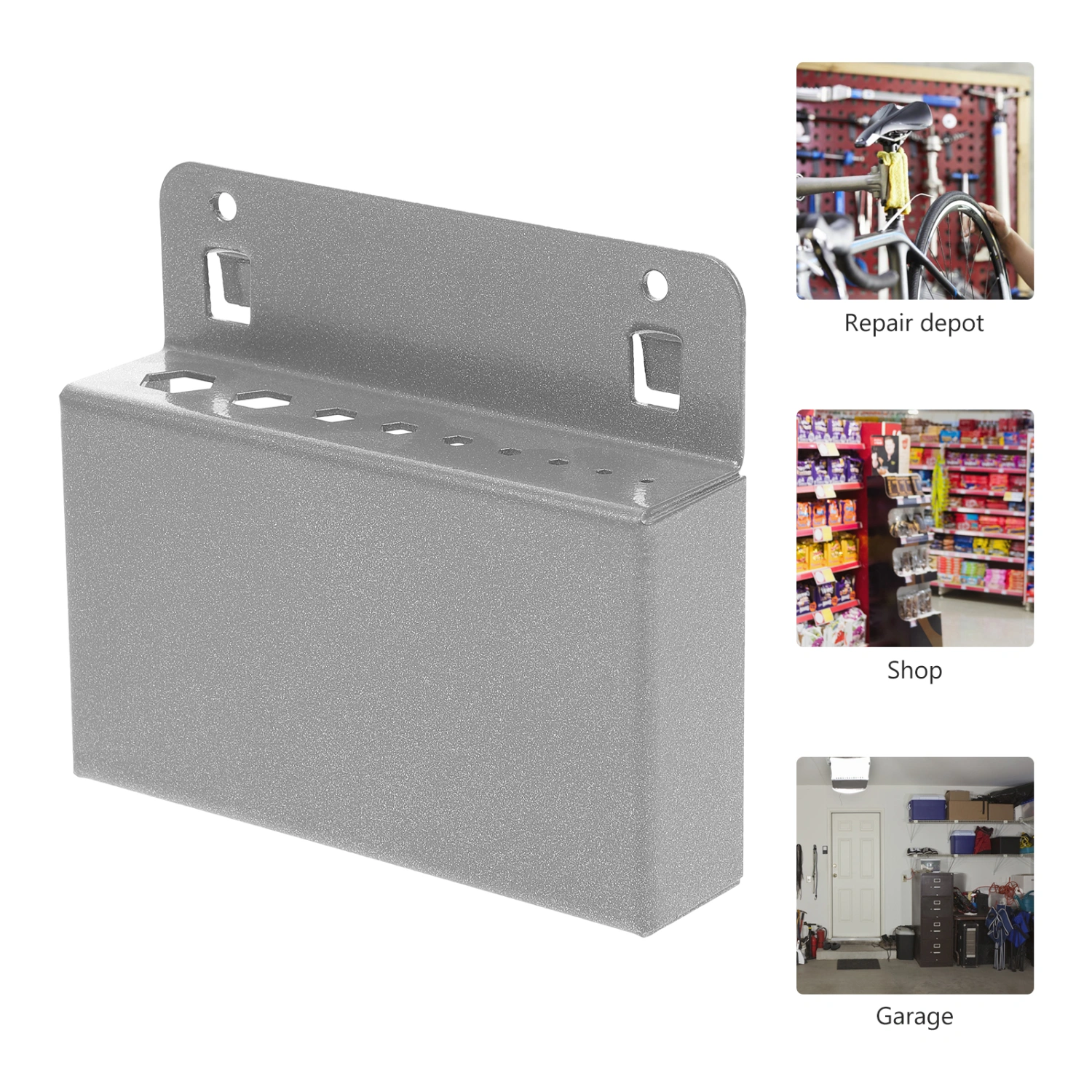 Pegboard Holder Hand Tools Organizer Workshop Storage Rack Pegboard Accessory
