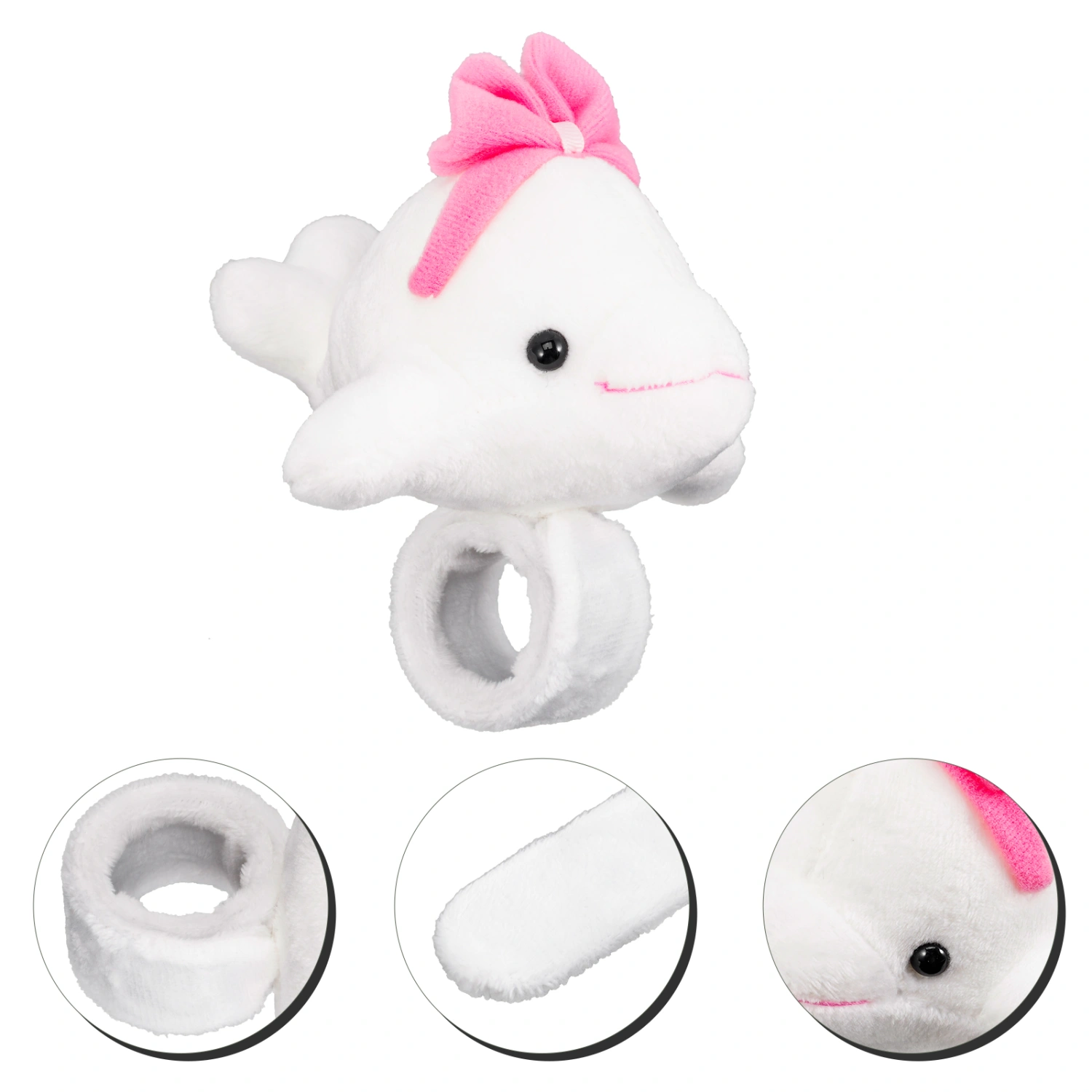 Whale Slap Bracelet Whale Stuffed Animal Slap Wrist Band Kids Animal Slap Bracelet