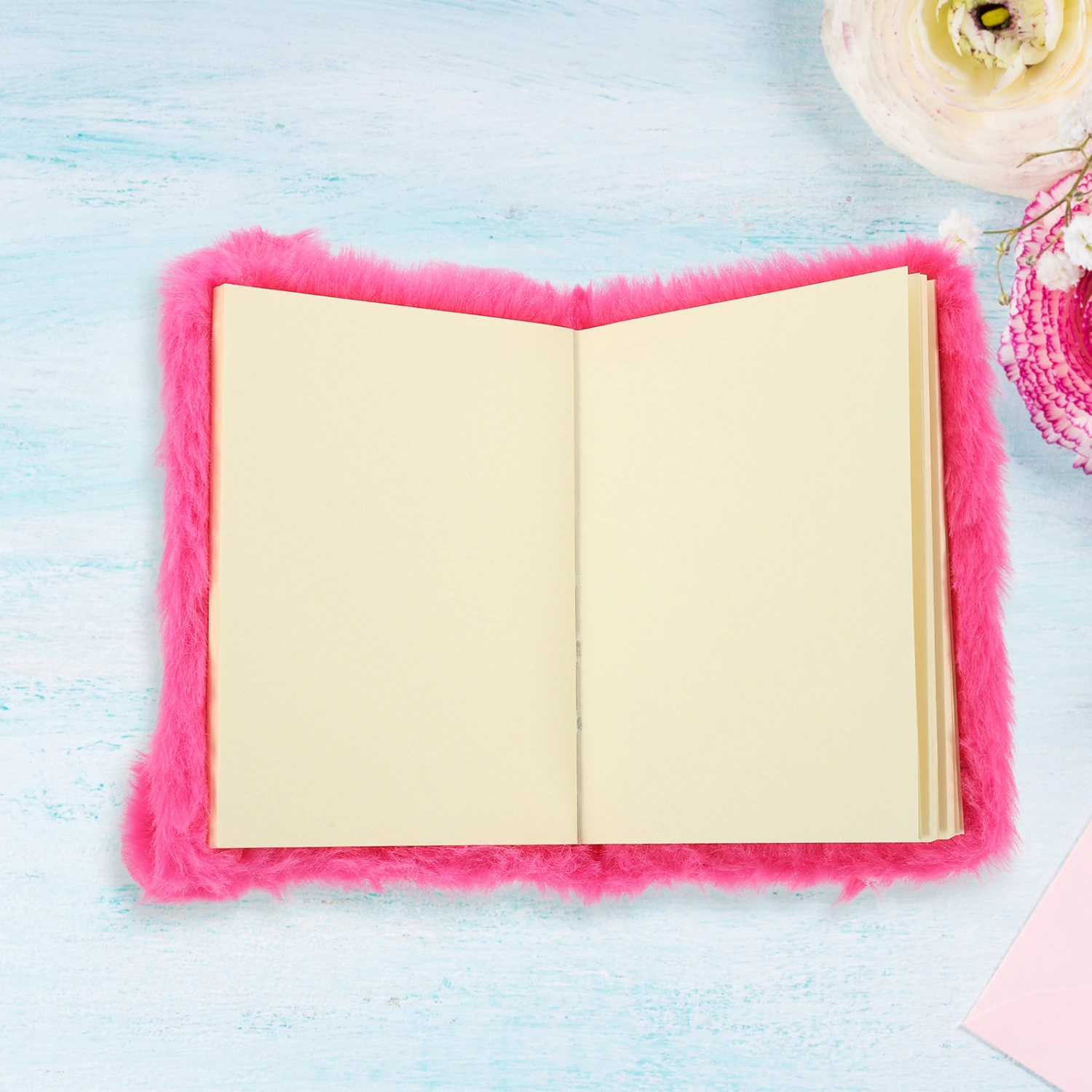Household Note Book Cartoon Student Notebook Plush Cover Note Book Diary Supply