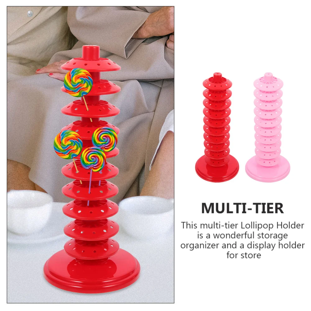 2Pcs Lollipop Display Stands Party Lollipop Holders Multi-layer Lollipop Holders Lollipop Stands