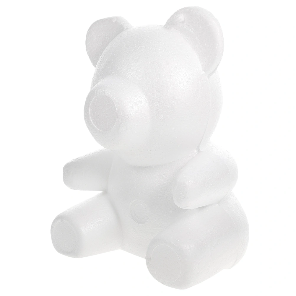 Foam Bear Craft DIY Decor Bear Shaped Sculpture for Arts and Crafts DIY Decor