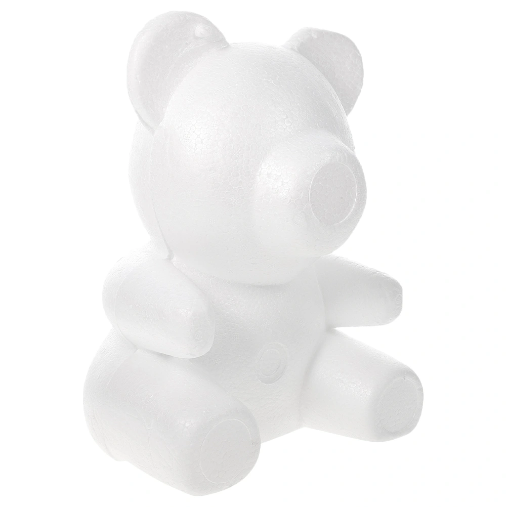 Foam Bear Craft DIY Decor Bear Shaped Sculpture for Arts and Crafts DIY Decor