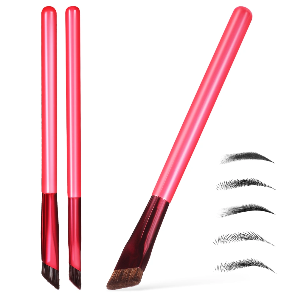 3 Pcs Eyebrow Brushes Professional Multifunction Brow Brushes Makeup Brushes