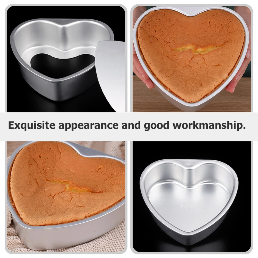 Alloy Heart Cake Making Mold Ring Cookie Mold Heart Mold Cake Biscuit Mousse Mold