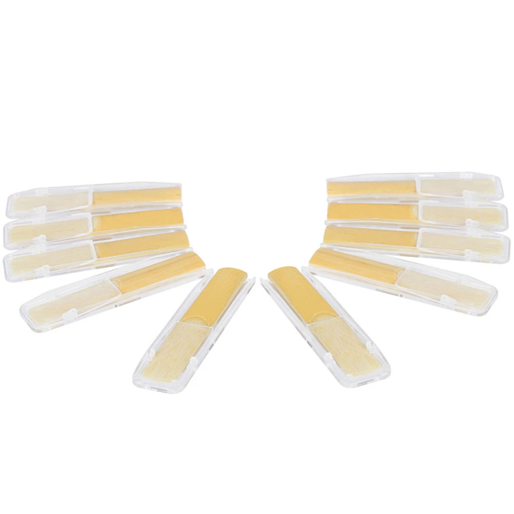 10pcs Clarinet Reeds 2.5 Reeds Musical Instrument Clarinet Accessories