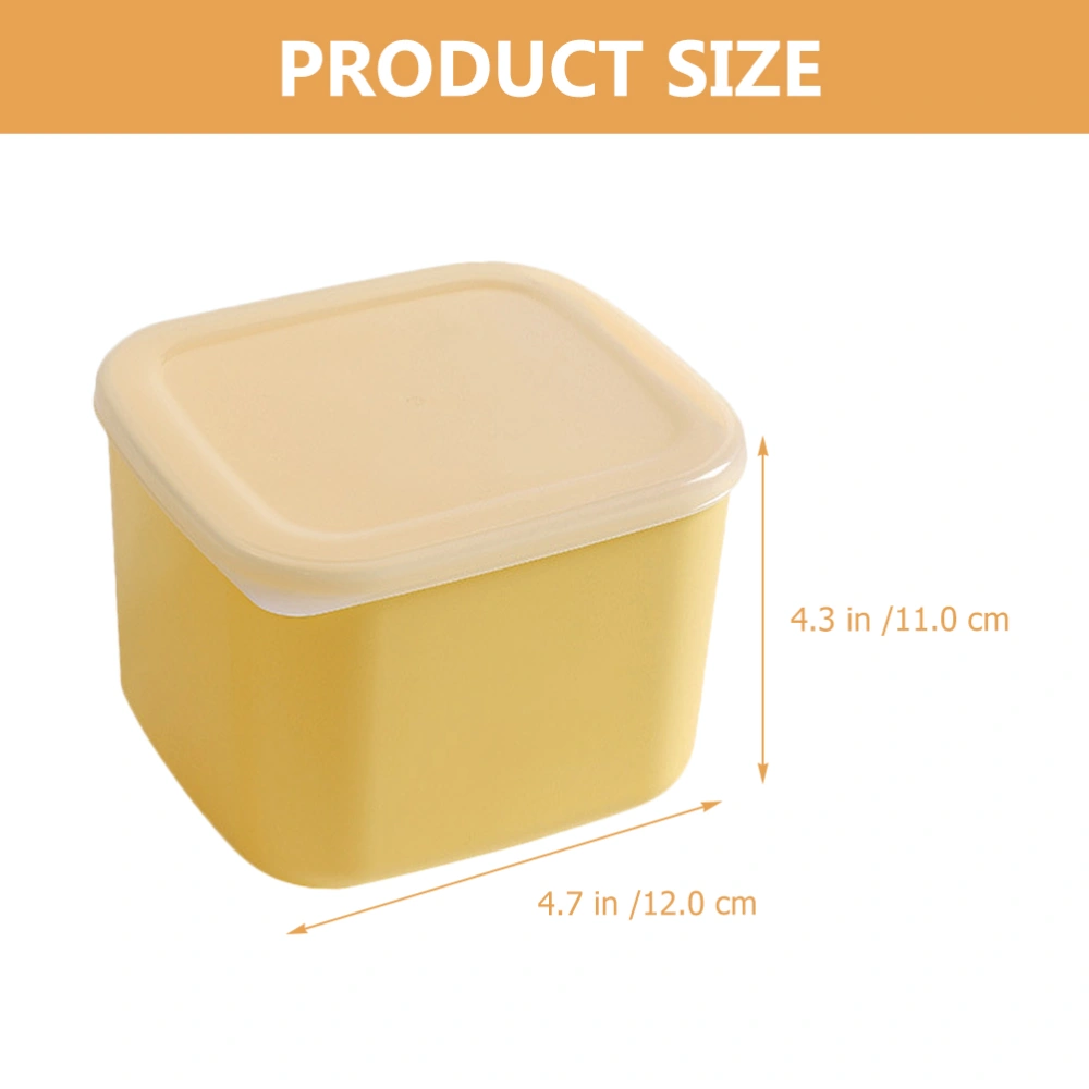 2Pcs Cheese Slice Case Cheese Container Reusable Cheese Box Butter Storage Case for Outdoor