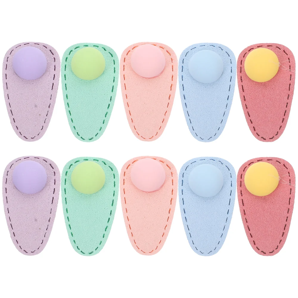 10 pcs Non-skid Snap Hair Clips Girl Snap Hair Clips Children Snap Hair Clips