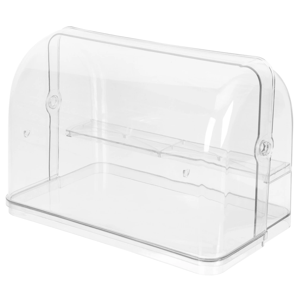 Doll Display Case Doll Holder Desktop Transparent Display Box Figurine Storage Box