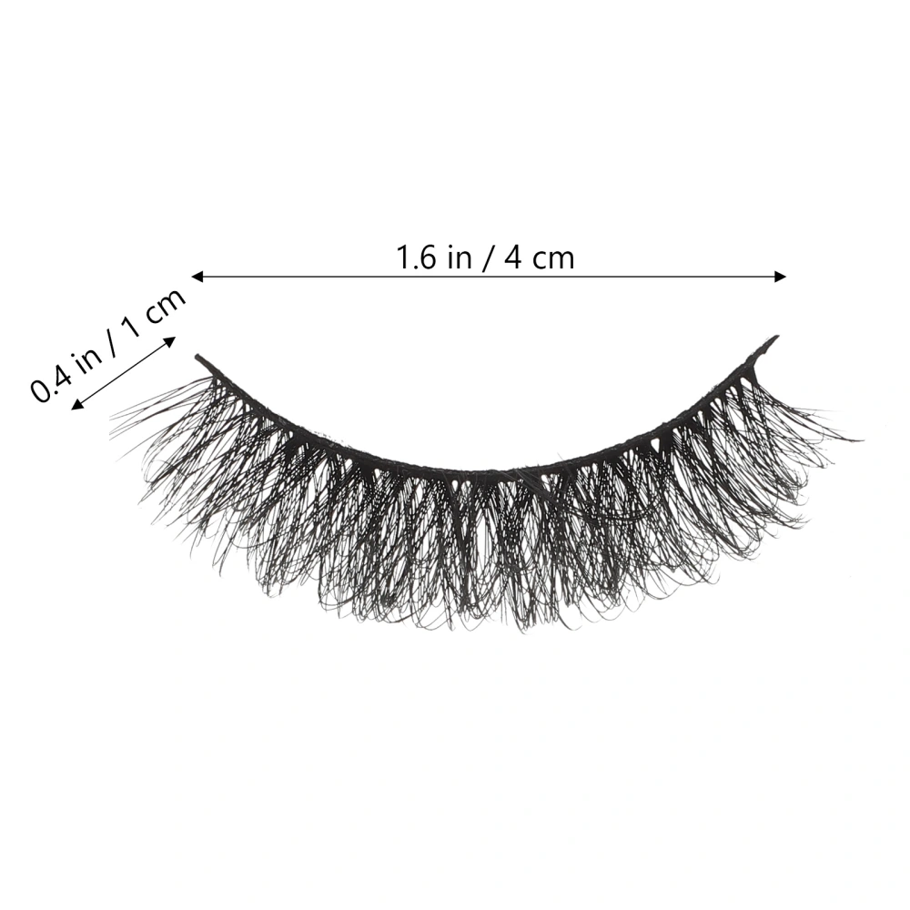 10 Pairs of False Eyelashes Makeup Eyelashes Fluffy Eyelashes Extensions for Women Girls