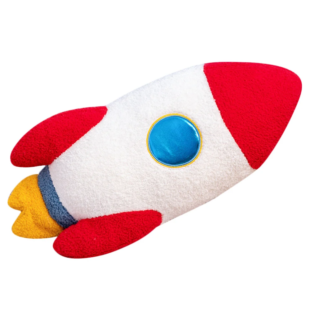 Rocket Plush Toy Rocket Plush Pillow Children Plush Rocket Toy Stuffed Toy