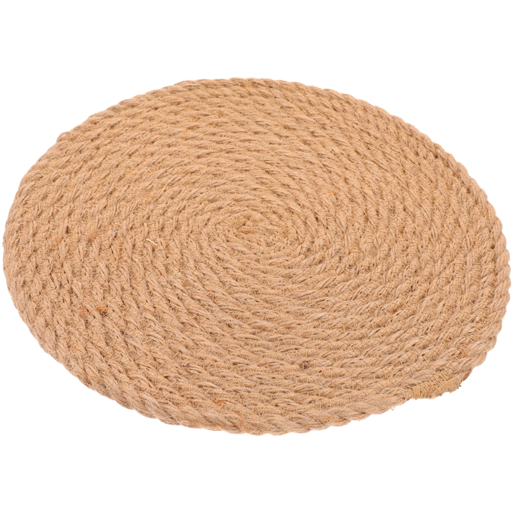 Natural Braided Non-slip Insulation Decorative Placemat Table Mat Coaster