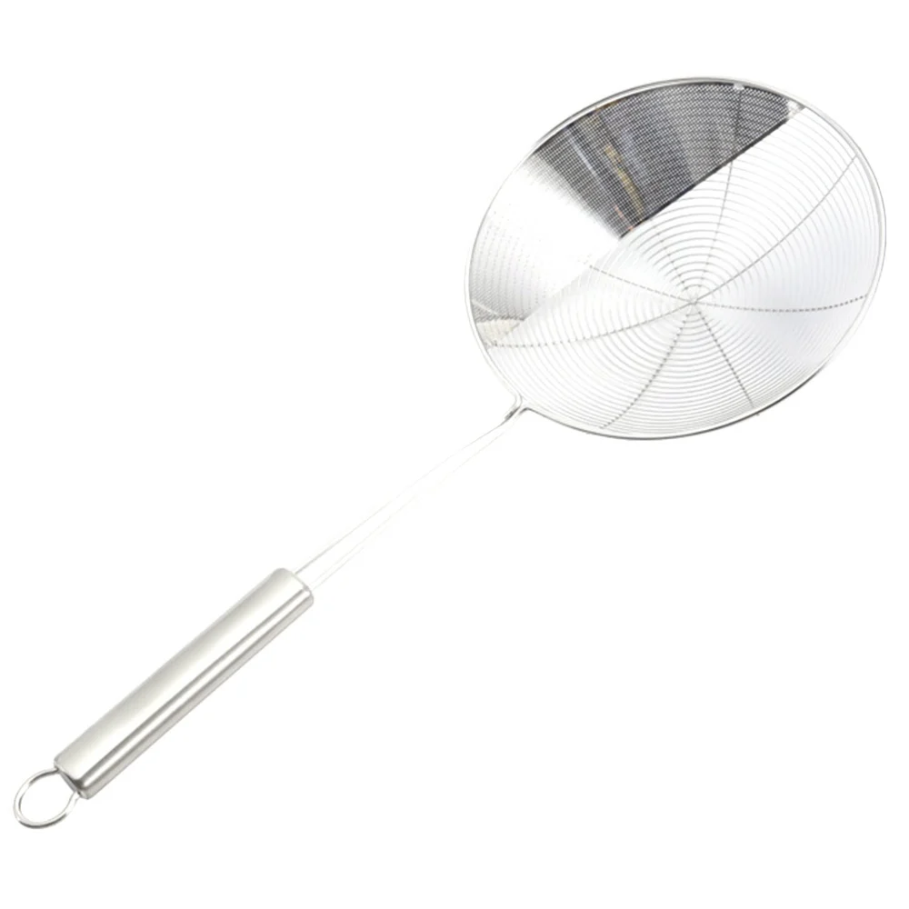 Large Scoop Colander Skimmer Slotted Spoon Spider Strainer Skimmer Cooking Spoon Strainer