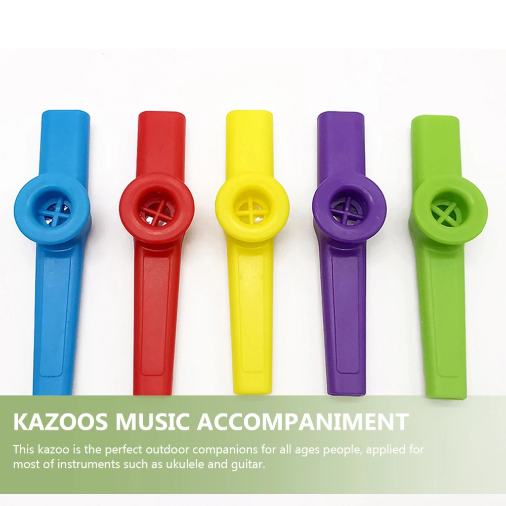 8Pcs Plastic Kazoos Musical Instruments Children Kazoos for Kids Music Lover