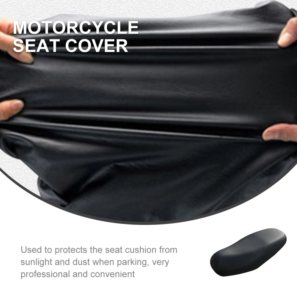 Motorcycle Seat Cover Daily Use Leather Seat Sleeve Protective Sleeve for Motorcycle Seat